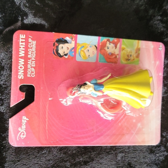 🆕️ Disney Princess Figural Bag clip/ Figurines Set of 4 - Picture 6 of 9